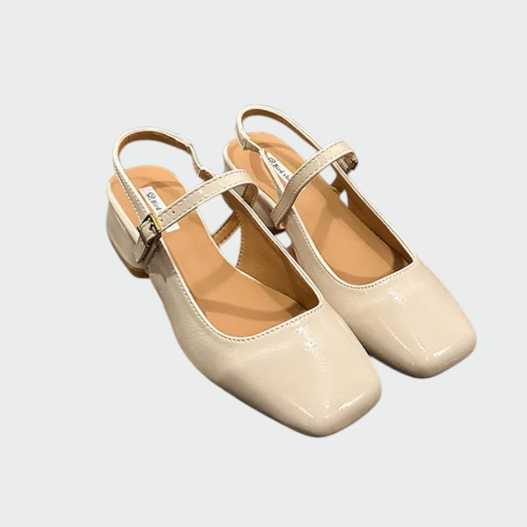 Olivia - Chaussures Mary Jane à bout carré