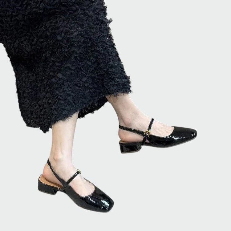 Olivia - Chaussures Mary Jane à bout carré