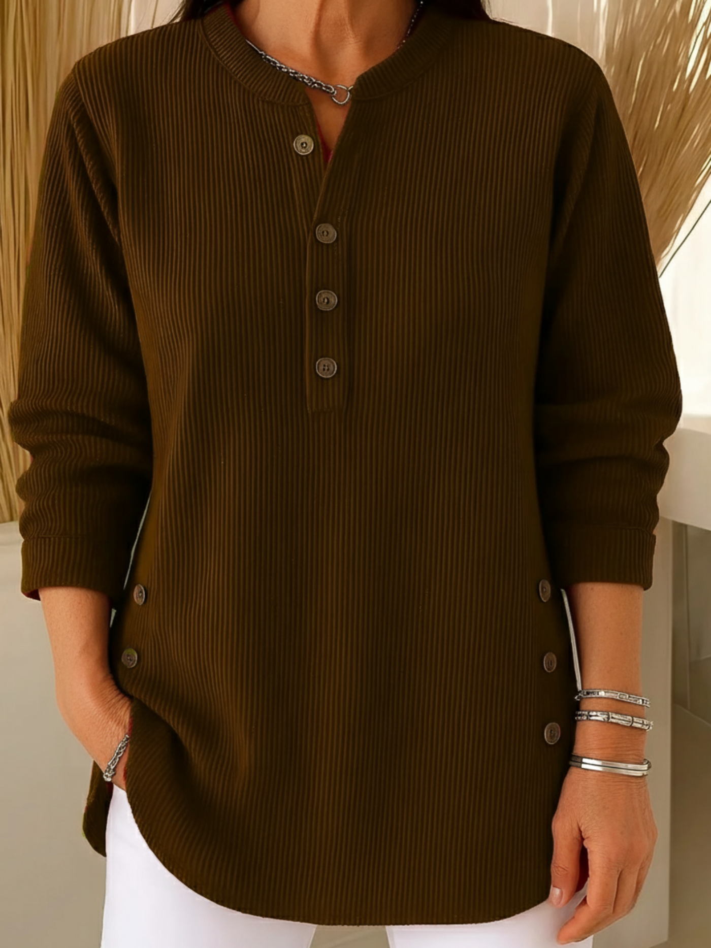 Rêverie Paris | Pull doux et flatteur à manches longues