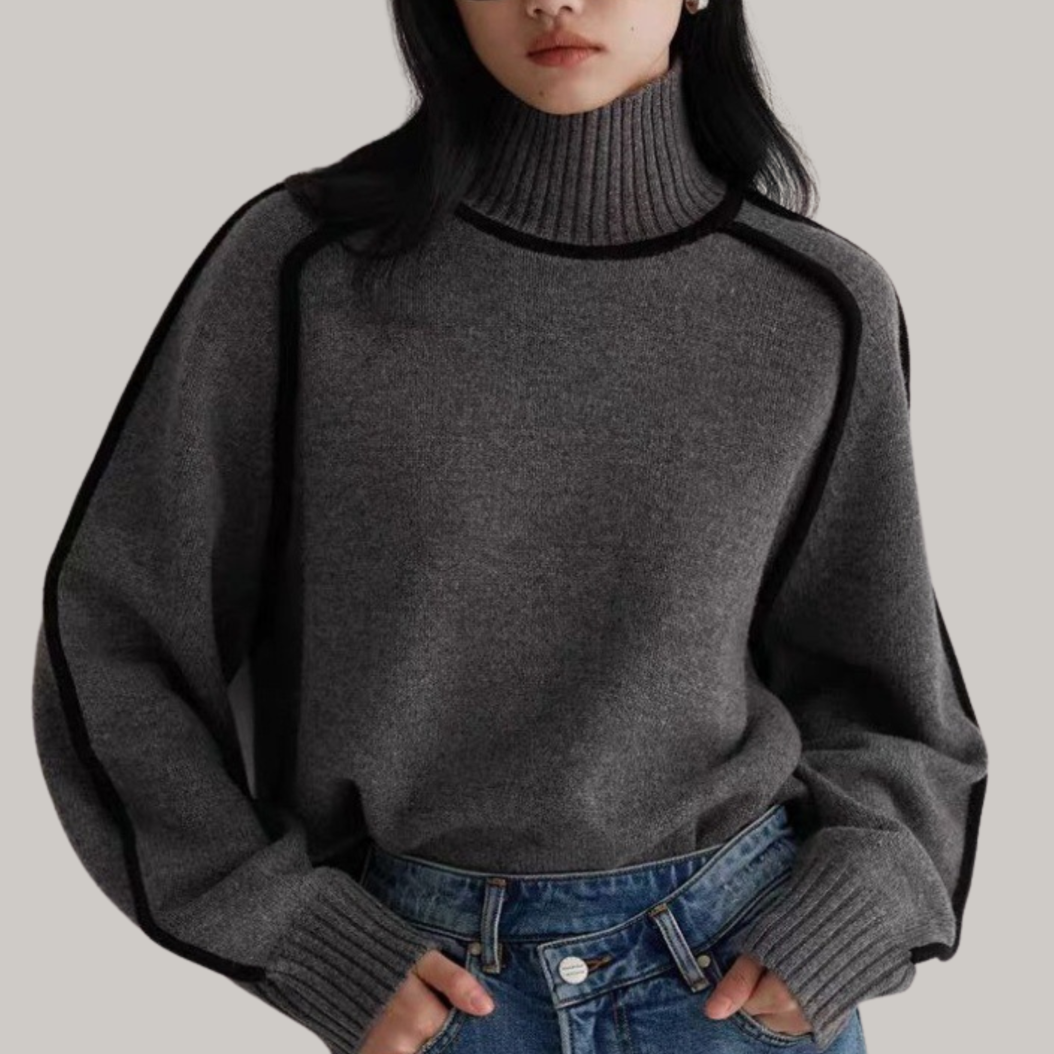 Lorance™ | Pull à col roulé confortable