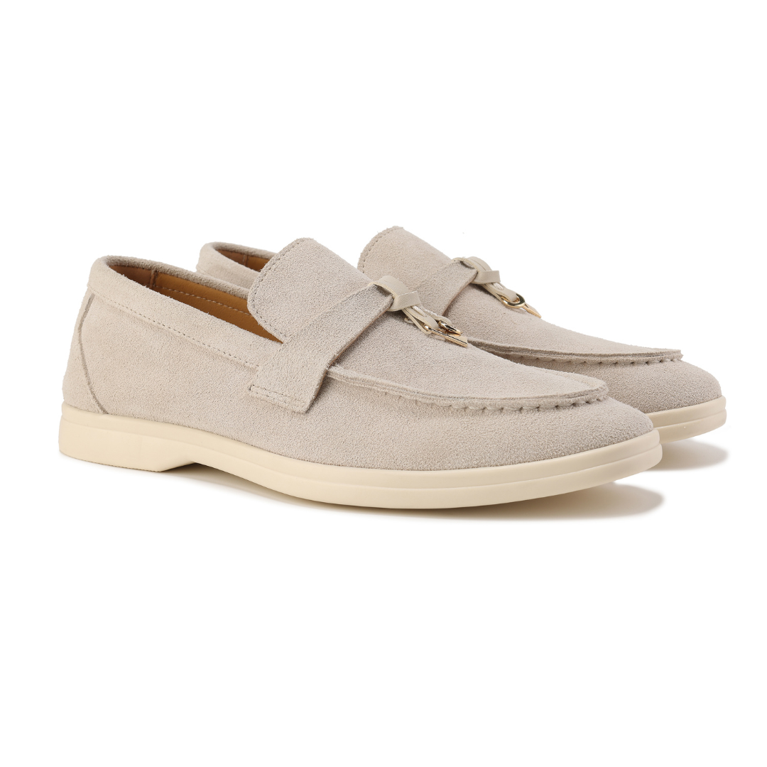 Lorance™ | Mocassins en daim Old Money