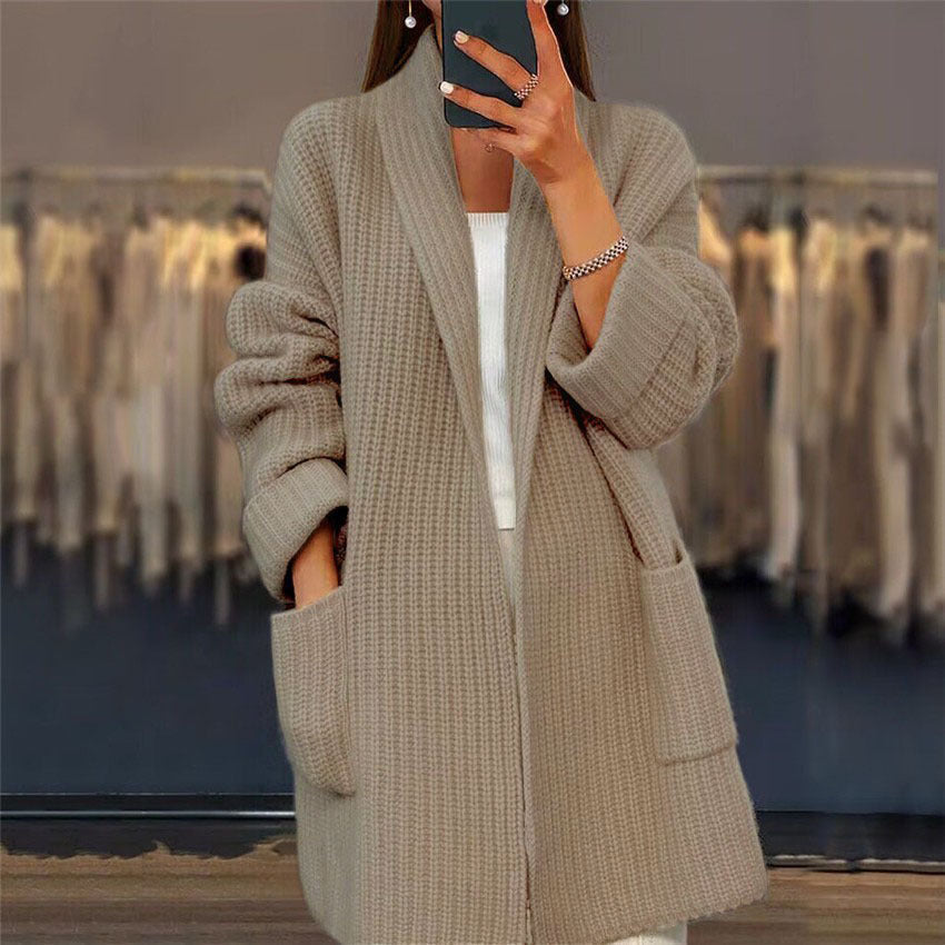 Geneviève™ | Cardigan en maille avec poches