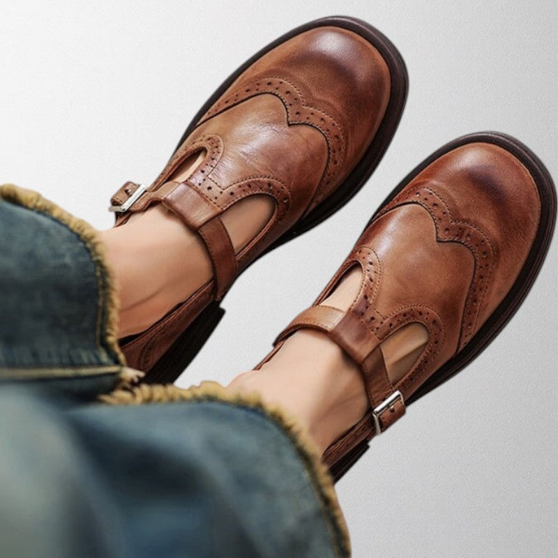 Olivia - Chaussures en cuir élégantes