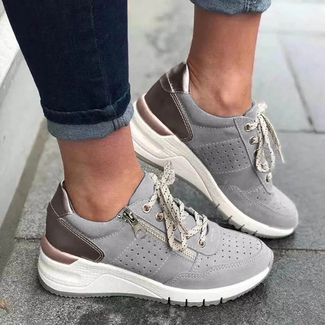 Grace | Chaussures décontractées à lacets à semelle épaisse