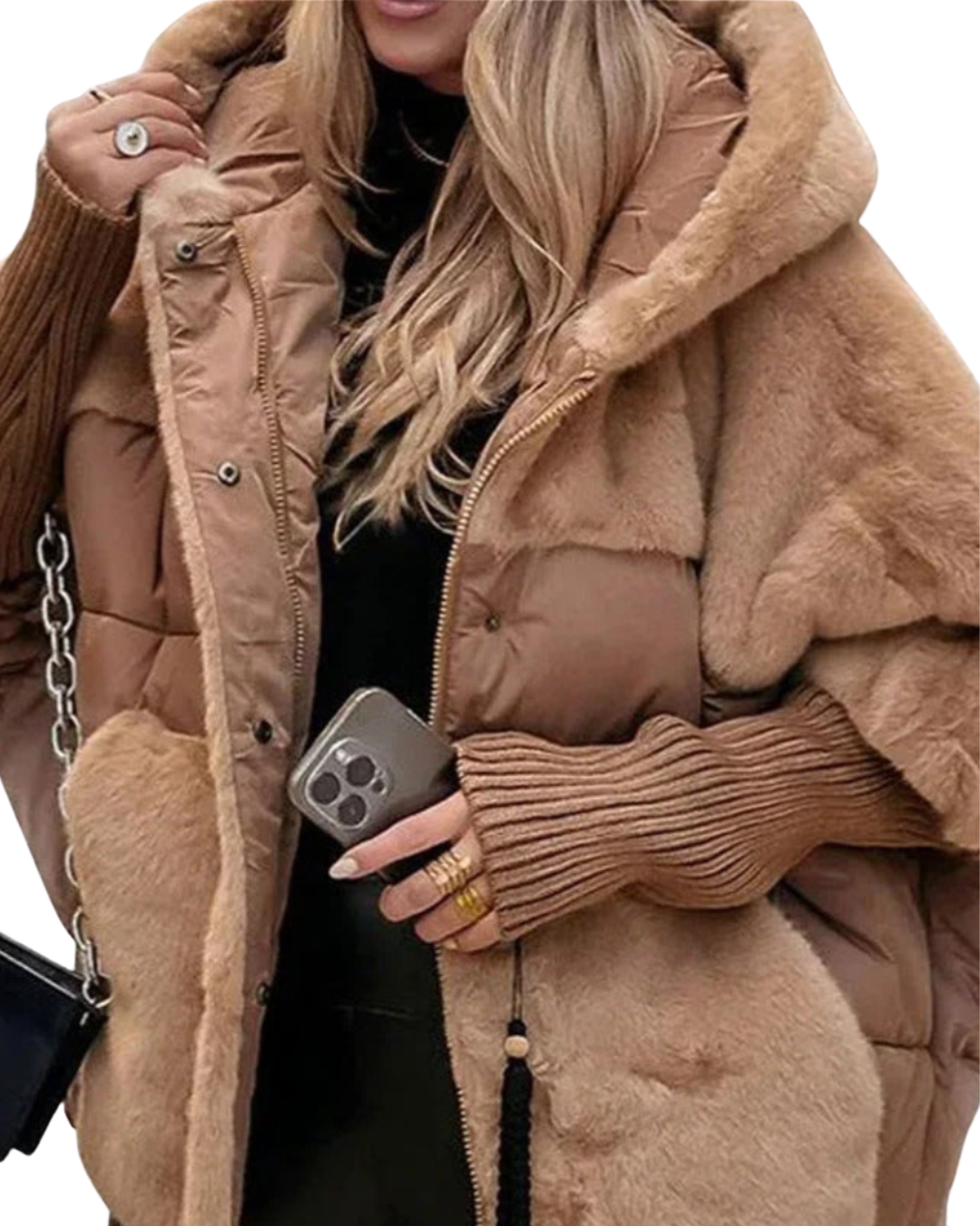 Josette™ | Doudoune chaude avec capuche