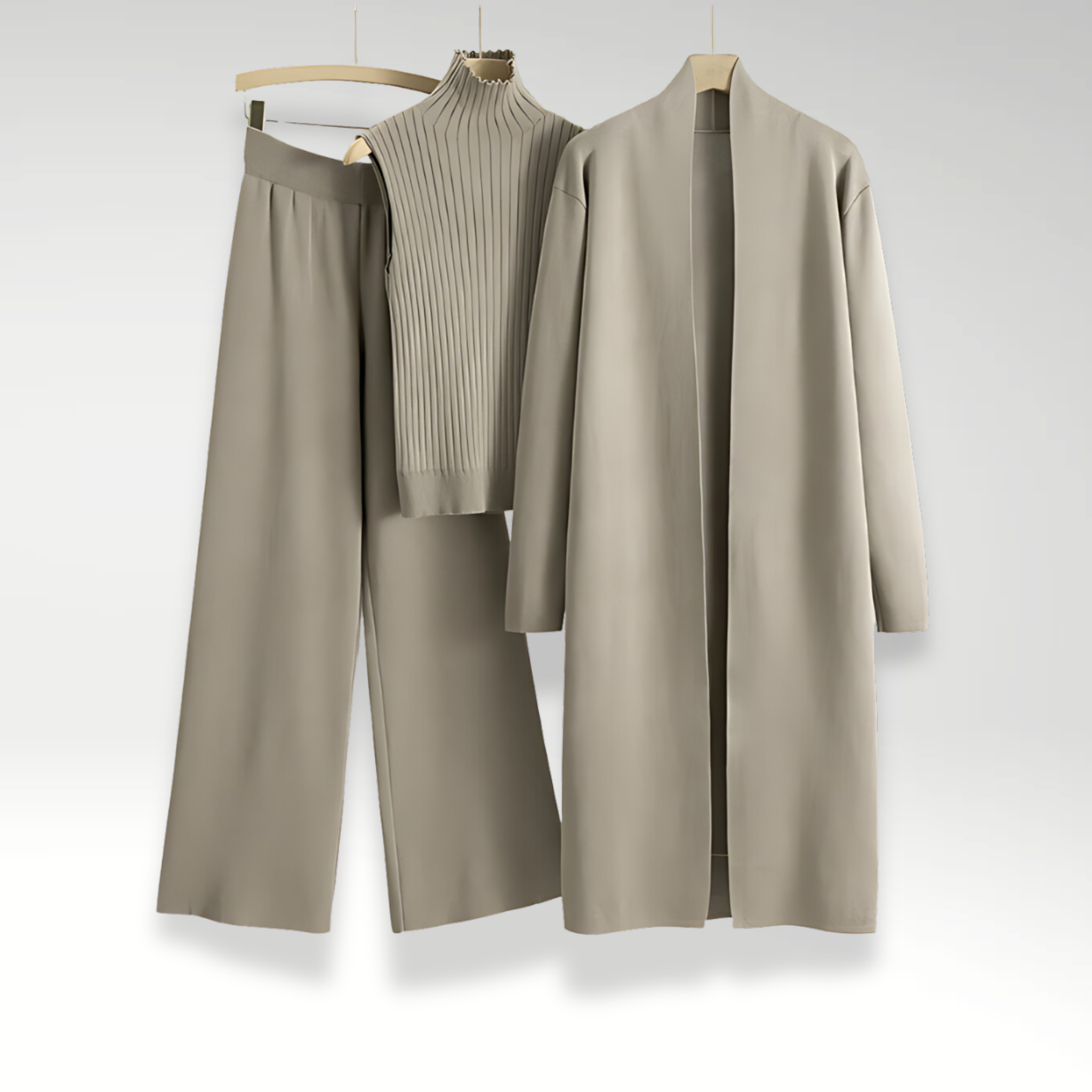 Lorance™ | Ensemble trois pièces en maille Luxe