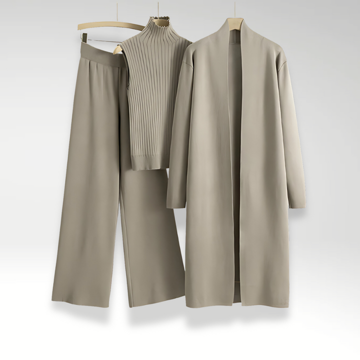 Lorance™ | Ensemble trois pièces en maille Luxe