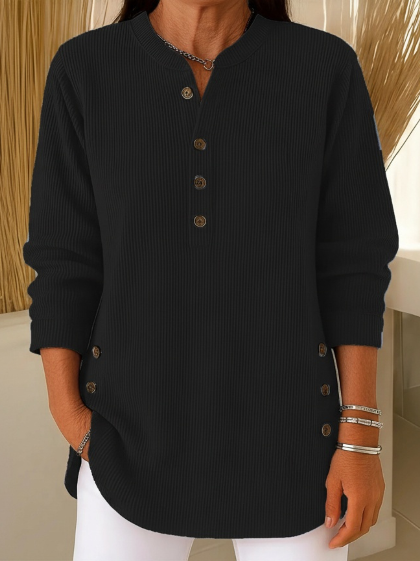 Rêverie Paris | Pull doux et flatteur à manches longues
