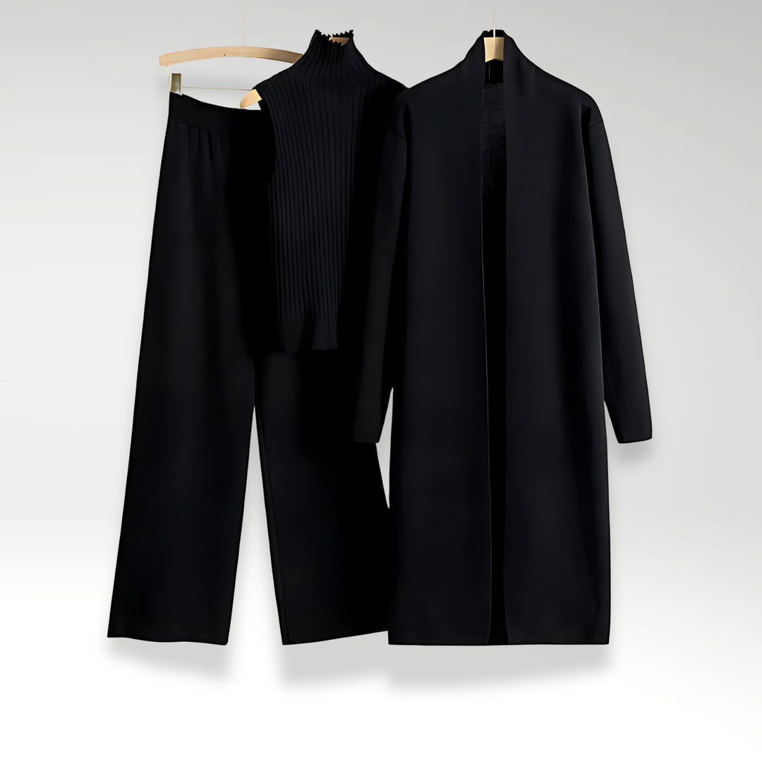 Lorance™ | Ensemble trois pièces en maille Luxe