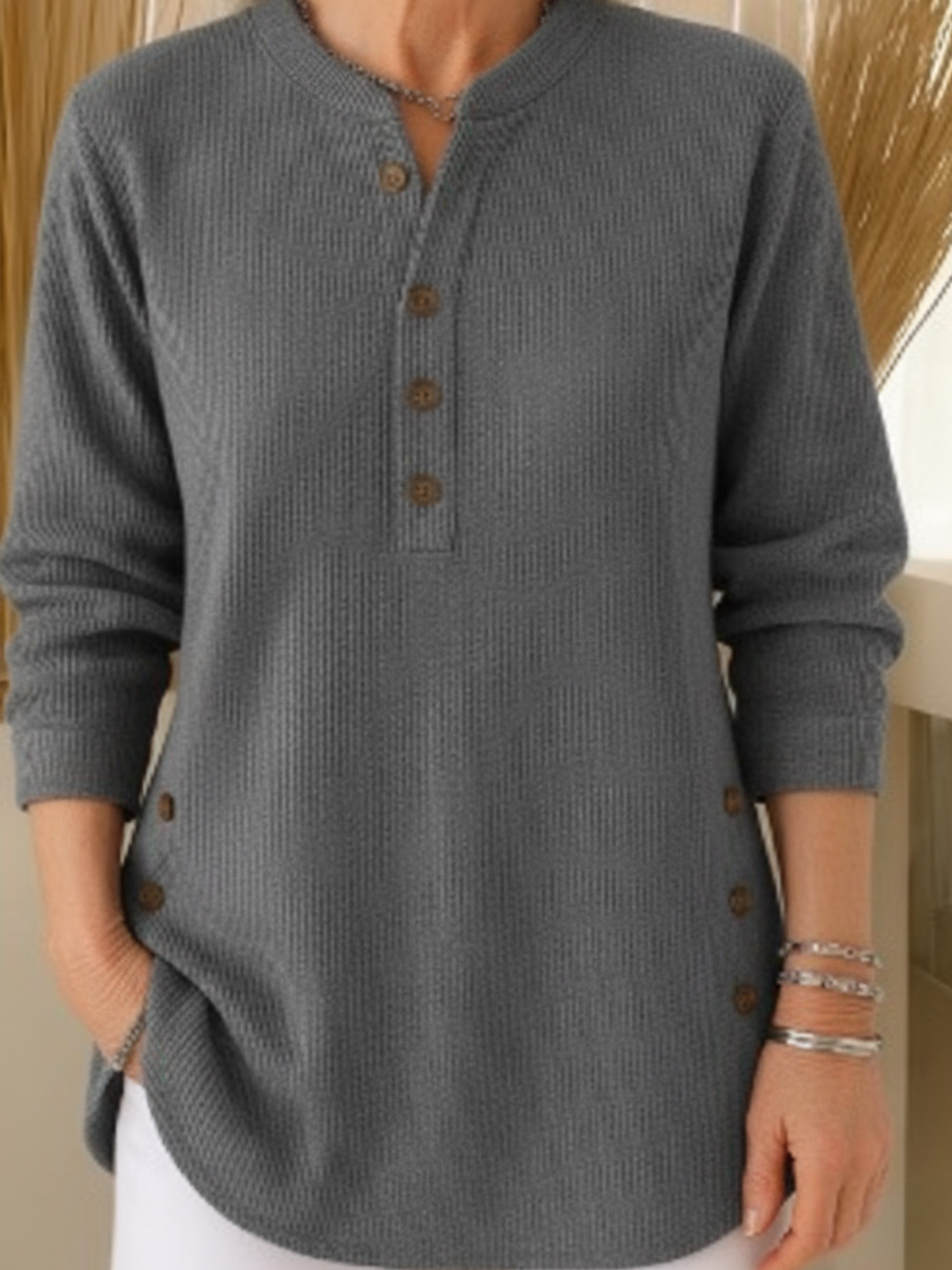 Rêverie Paris | Pull doux et flatteur à manches longues