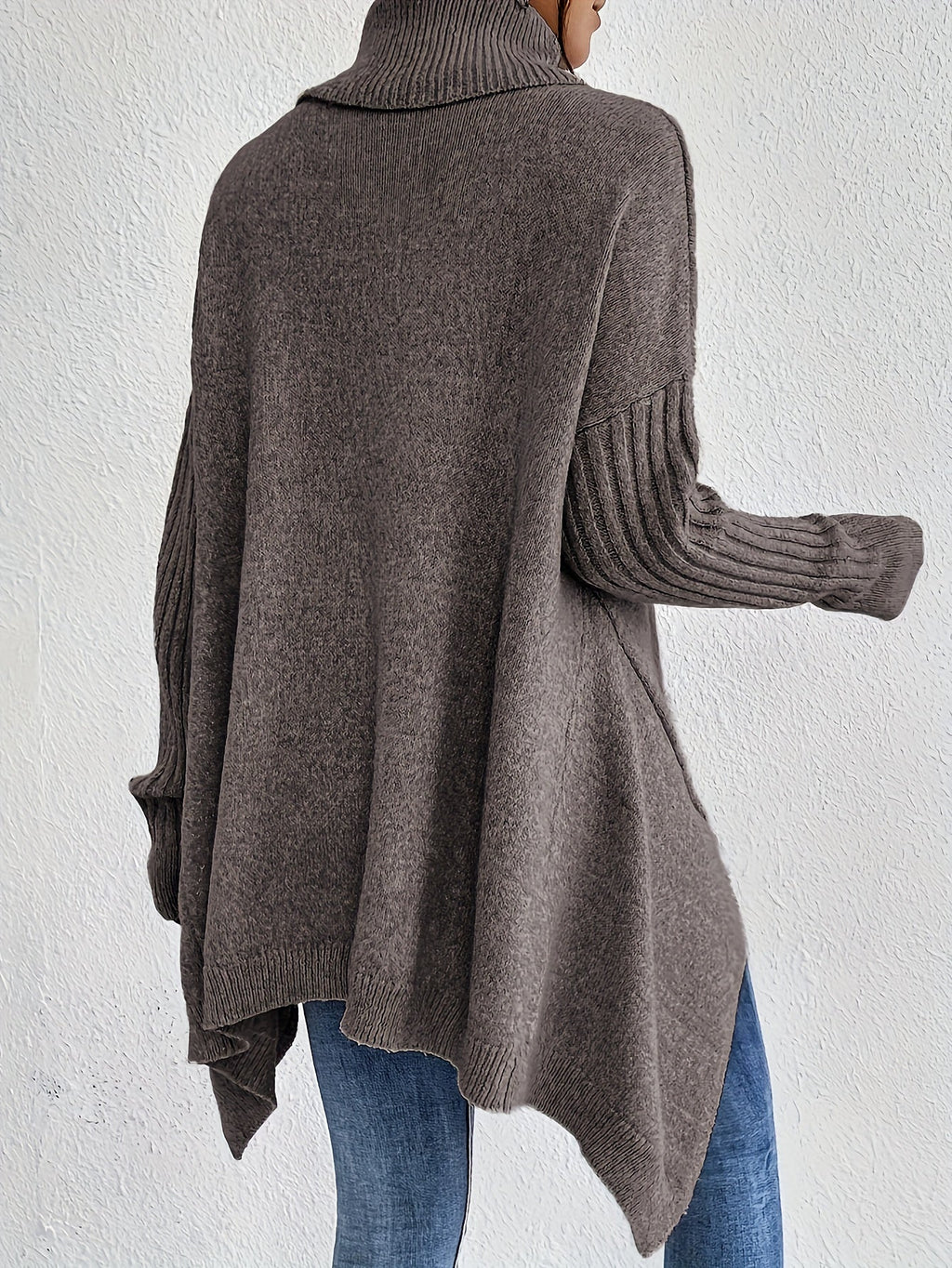 Élodie™ | Pull Col Roulé Oversize