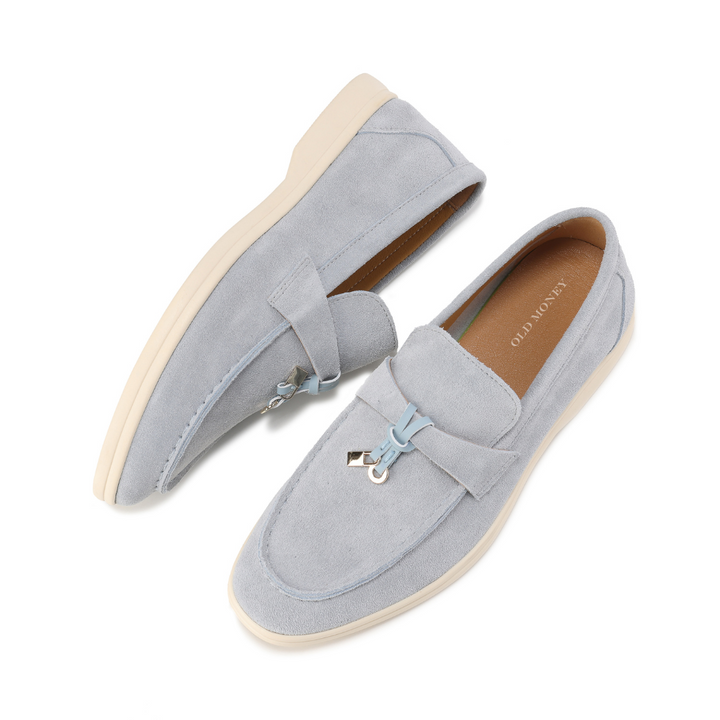 Lorance™ | Mocassins en daim Old Money