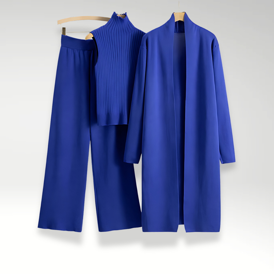 Lorance™ | Ensemble trois pièces en maille Luxe