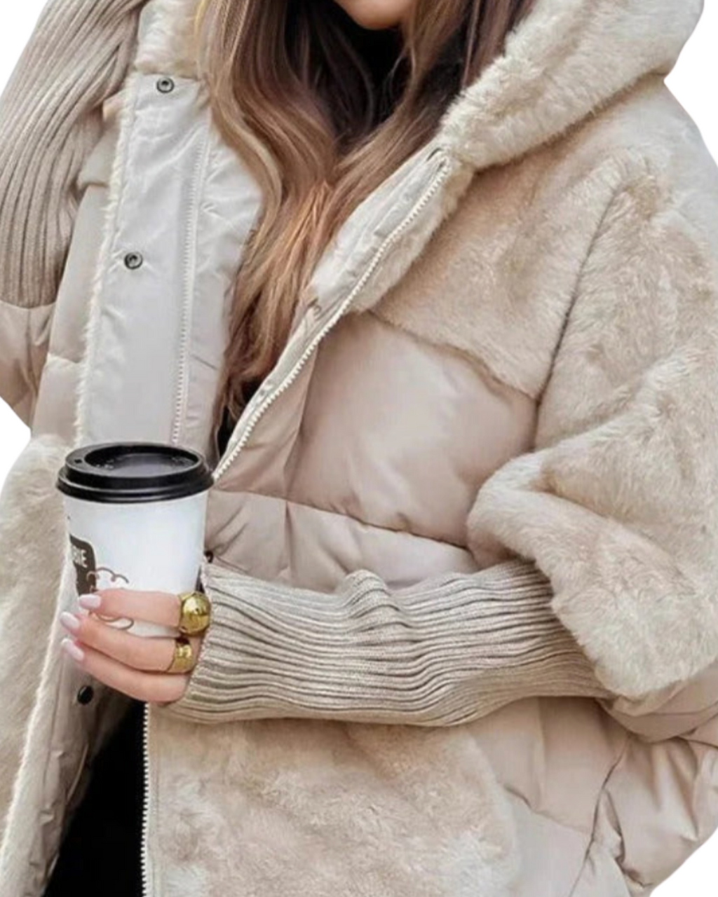 Josette™ | Doudoune chaude avec capuche