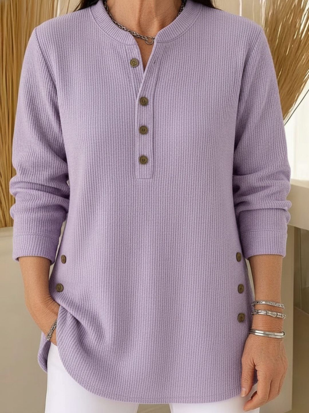 Rêverie Paris | Pull doux et flatteur à manches longues