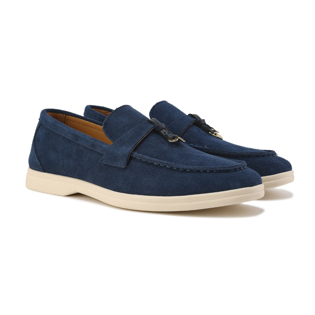Lorance™ | Mocassins en daim Old Money