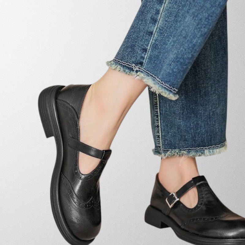 Olivia - Chaussures en cuir élégantes