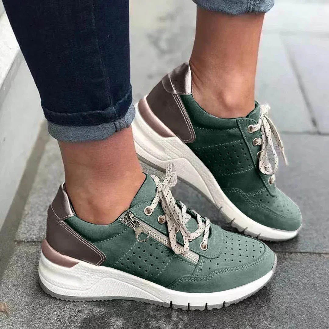 Grace | Chaussures décontractées à lacets à semelle épaisse