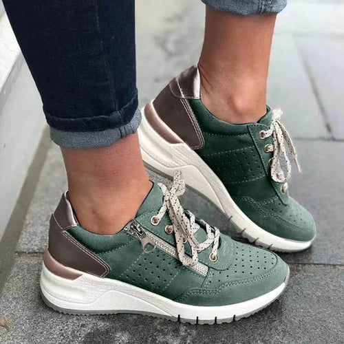 Grace | Chaussures décontractées à lacets à semelle épaisse