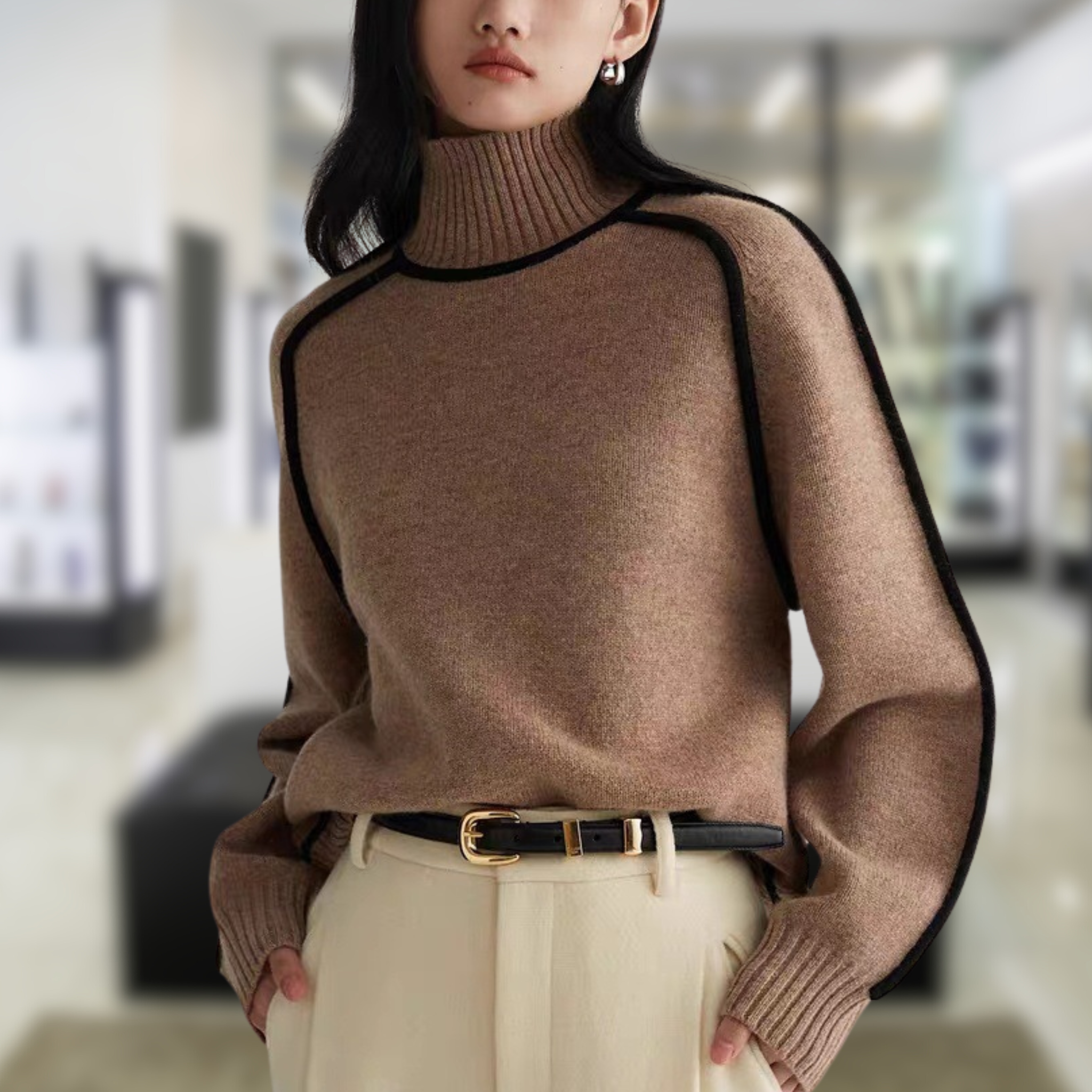 Lorance™ | Pull à col roulé confortable