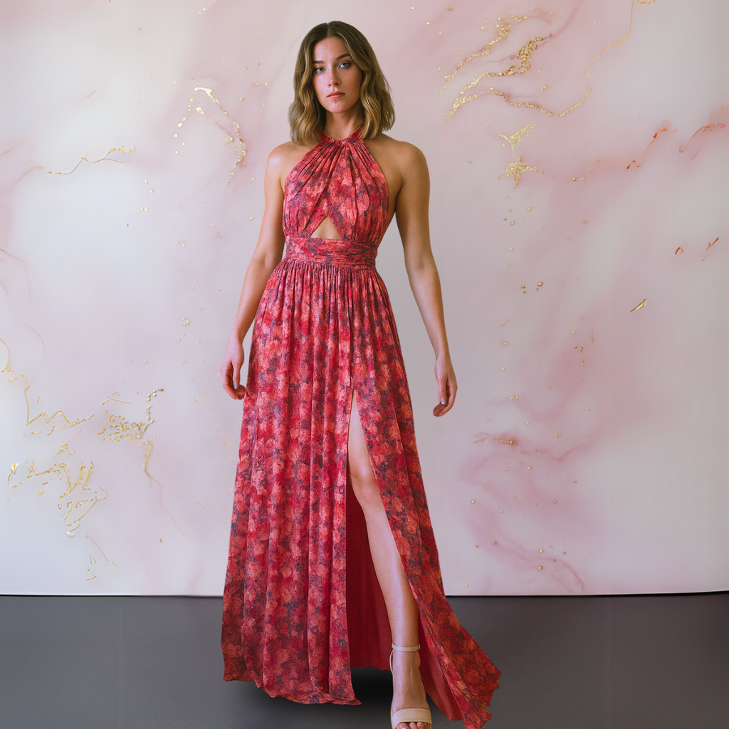 Lorance™ | Robe élégante à imprimé floral