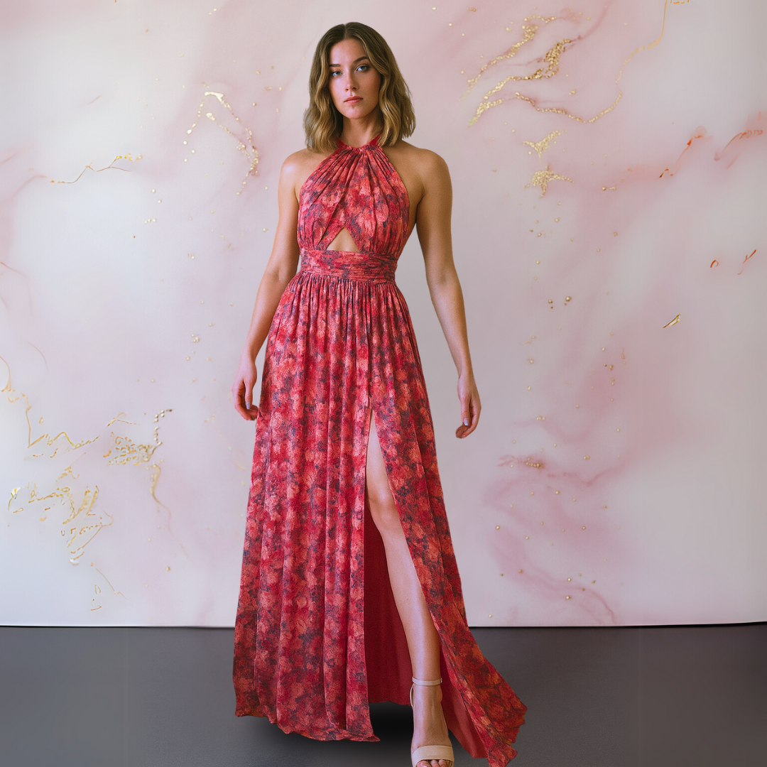 Lorance™ | Robe élégante à imprimé floral