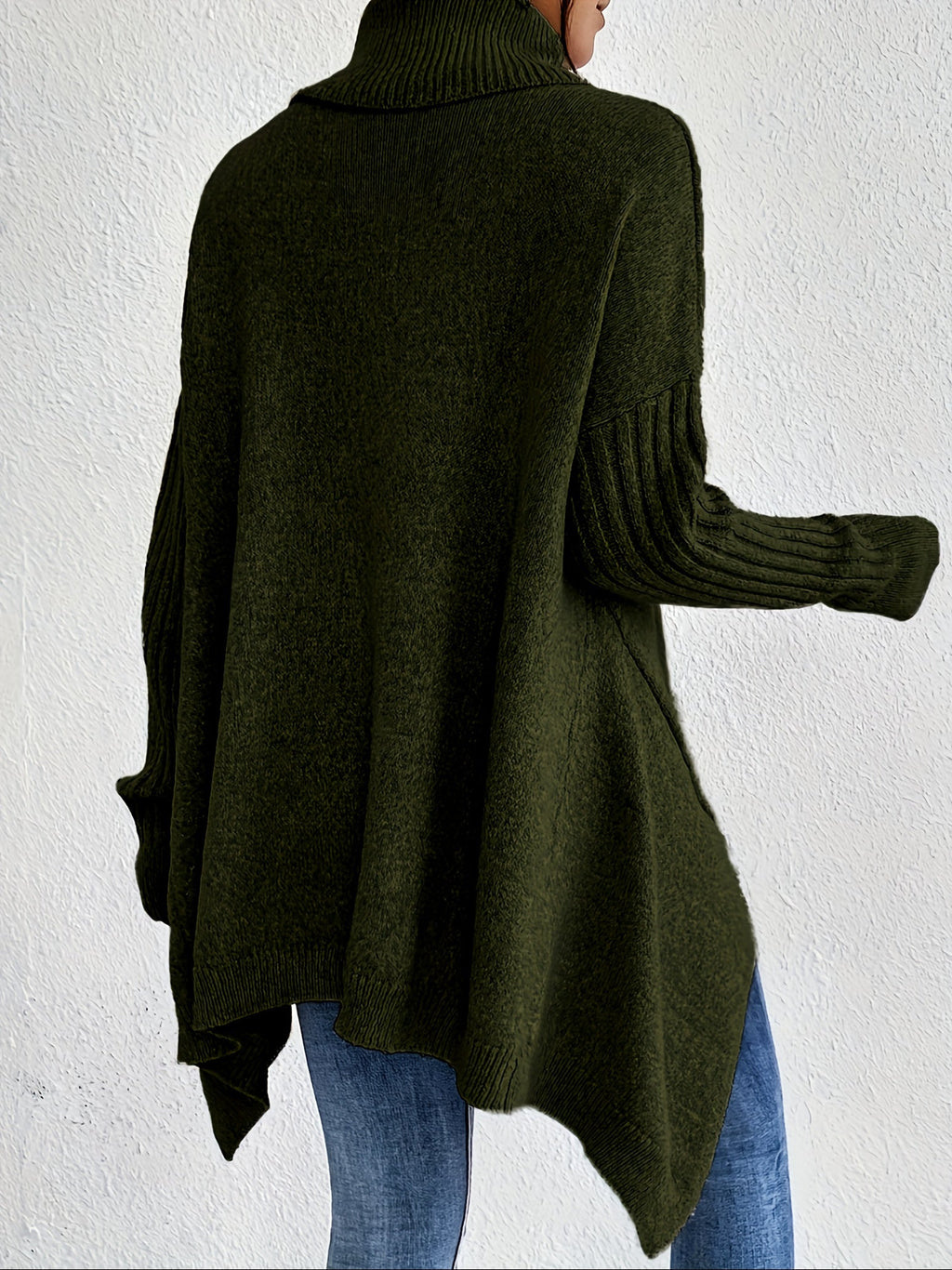 Élodie™ | Pull Col Roulé Oversize
