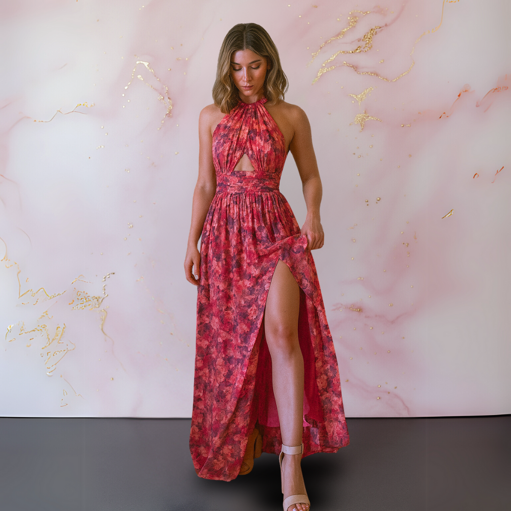 Lorance™ | Robe élégante à imprimé floral