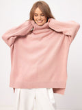Lorance™ | Pull avec fente surdimensionnée