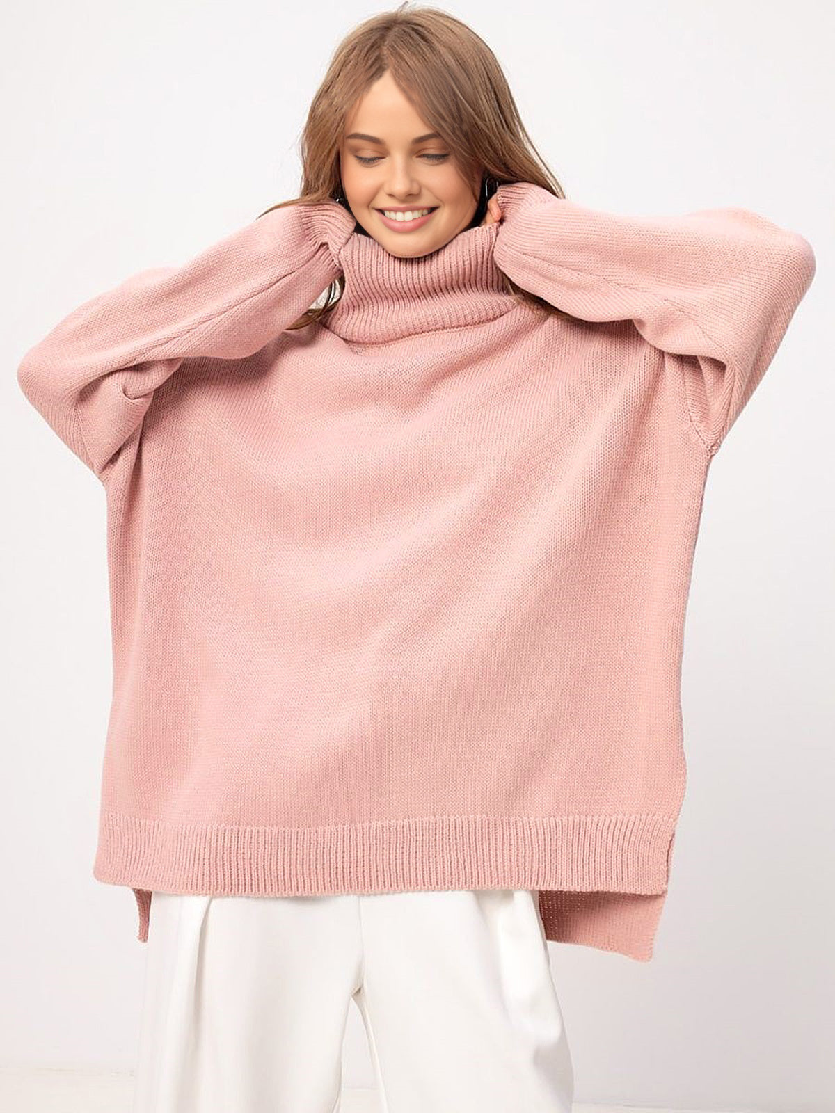 Lorance™ | Pull avec fente surdimensionnée