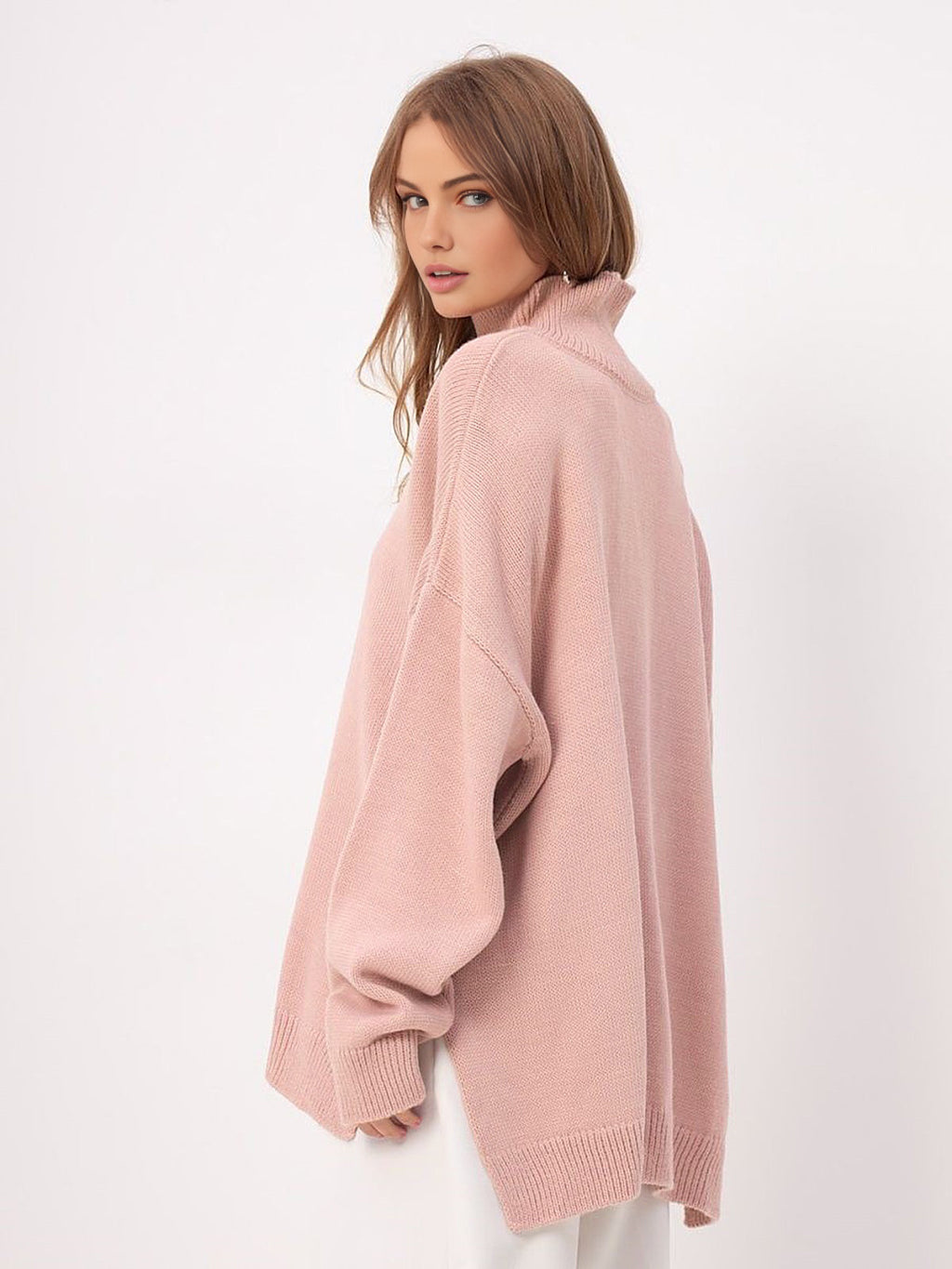 Lorance™ | Pull avec fente surdimensionnée