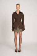 Lorance™ | Chemise Wrap Sur-Mesure