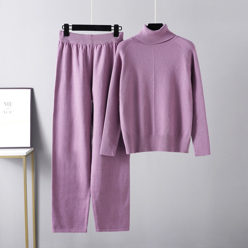 Lorance™ | Ensemble deux pièces Lounge en tricot torsadé