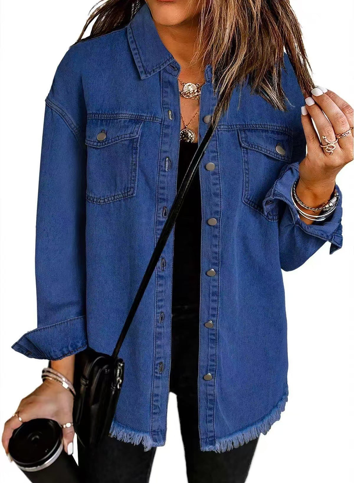 Lorance™ | Veste en Jean Classique Quotidienne