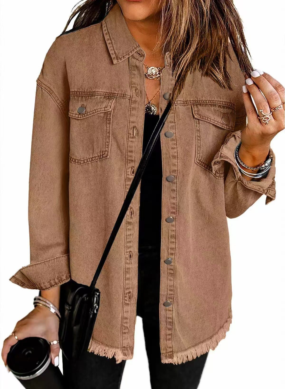 Lorance™ | Veste en Jean Classique Quotidienne