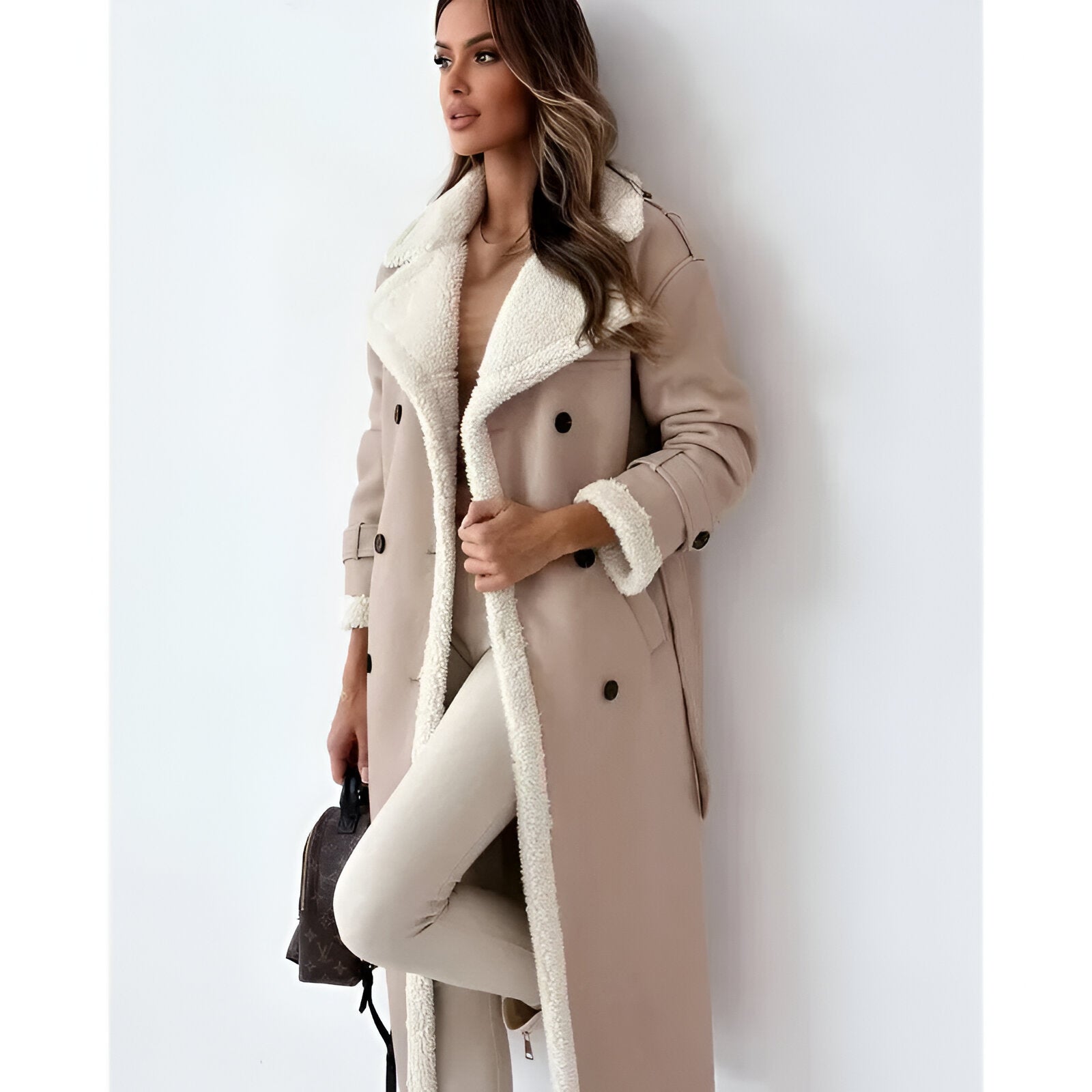 Lorance™ | Manteau Irine Long En Fourrure