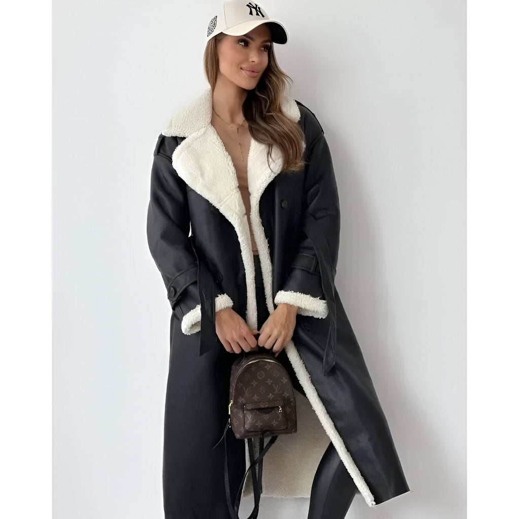 Lorance™ | Manteau Irine Long En Fourrure