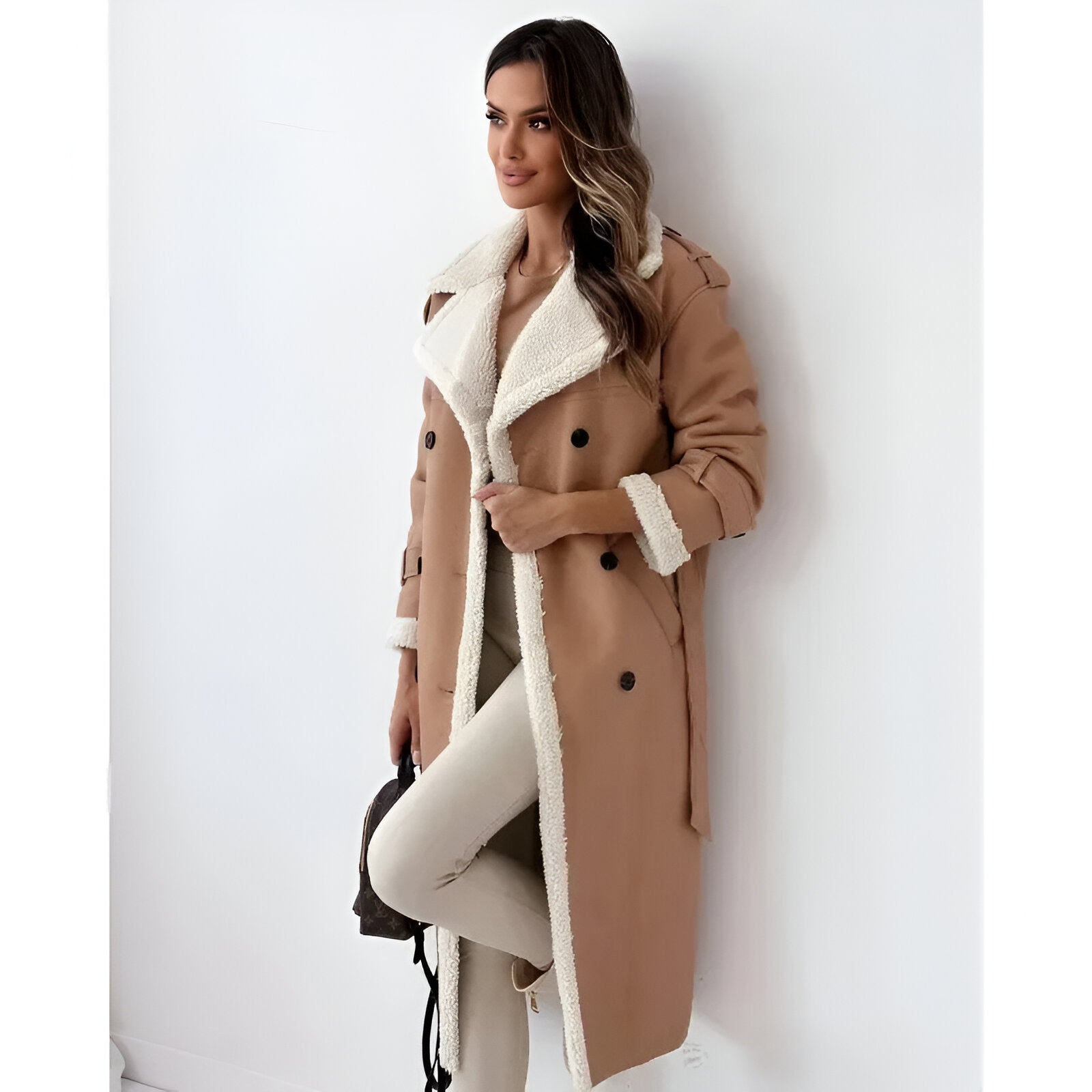 Lorance™ | Manteau Irine Long En Fourrure
