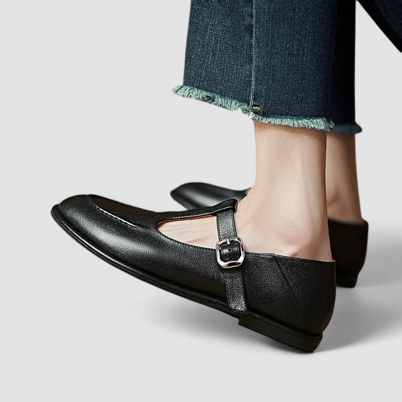 Camila – Chaussures Mary Jane à talons bas orthopédiques
