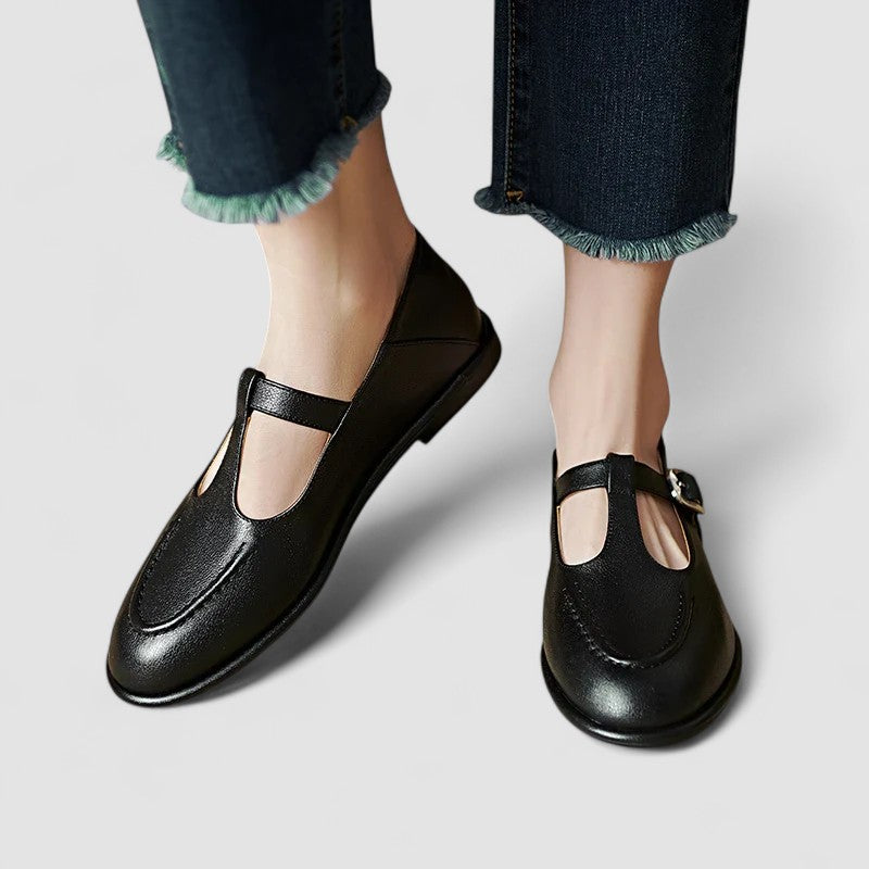 Camila – Chaussures Mary Jane à talons bas orthopédiques