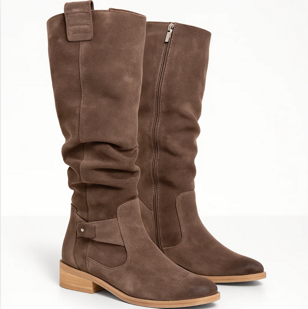 Rêverie Paris | Bottes en daim élégantes