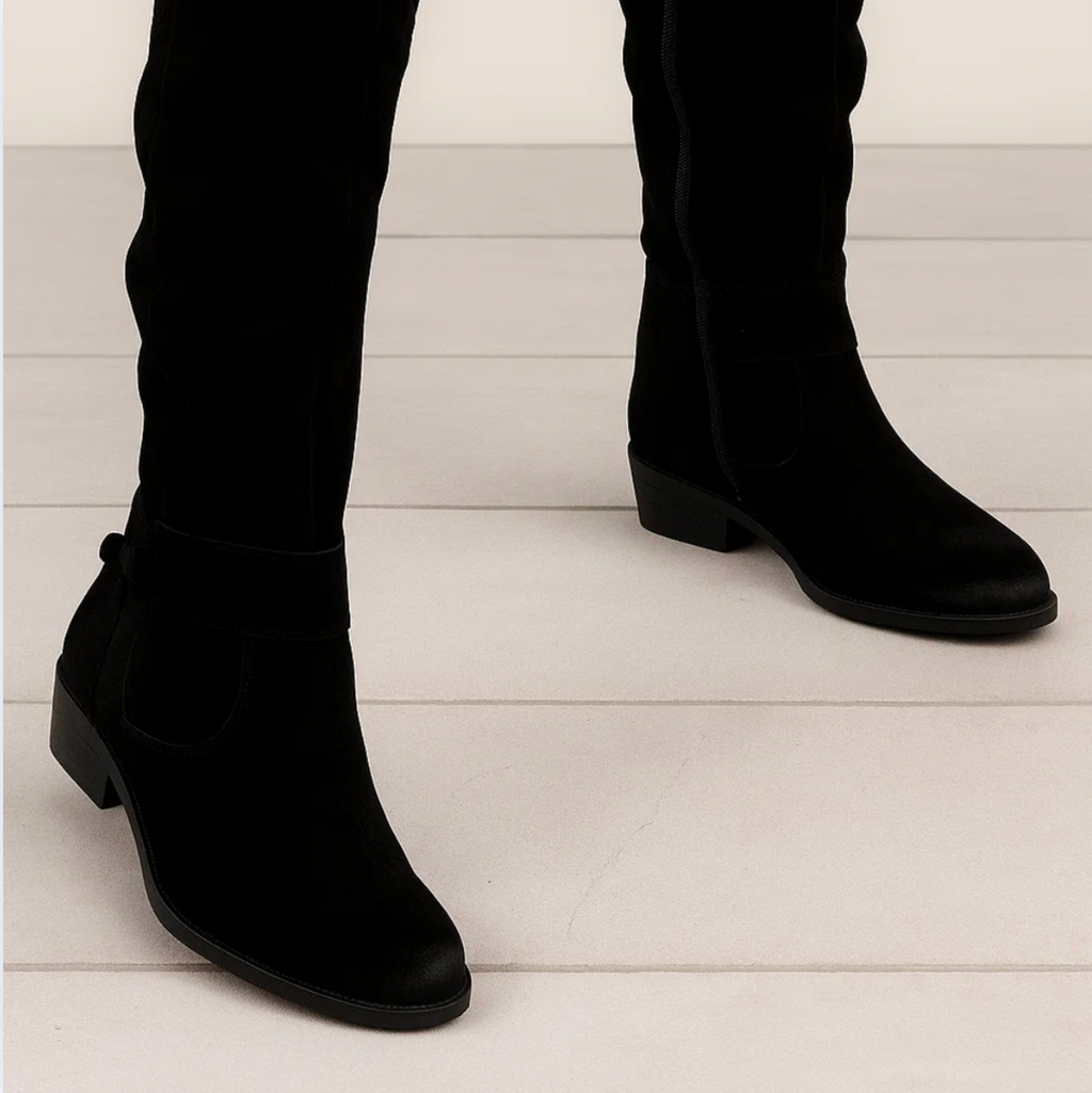 Rêverie Paris | Bottes en daim élégantes
