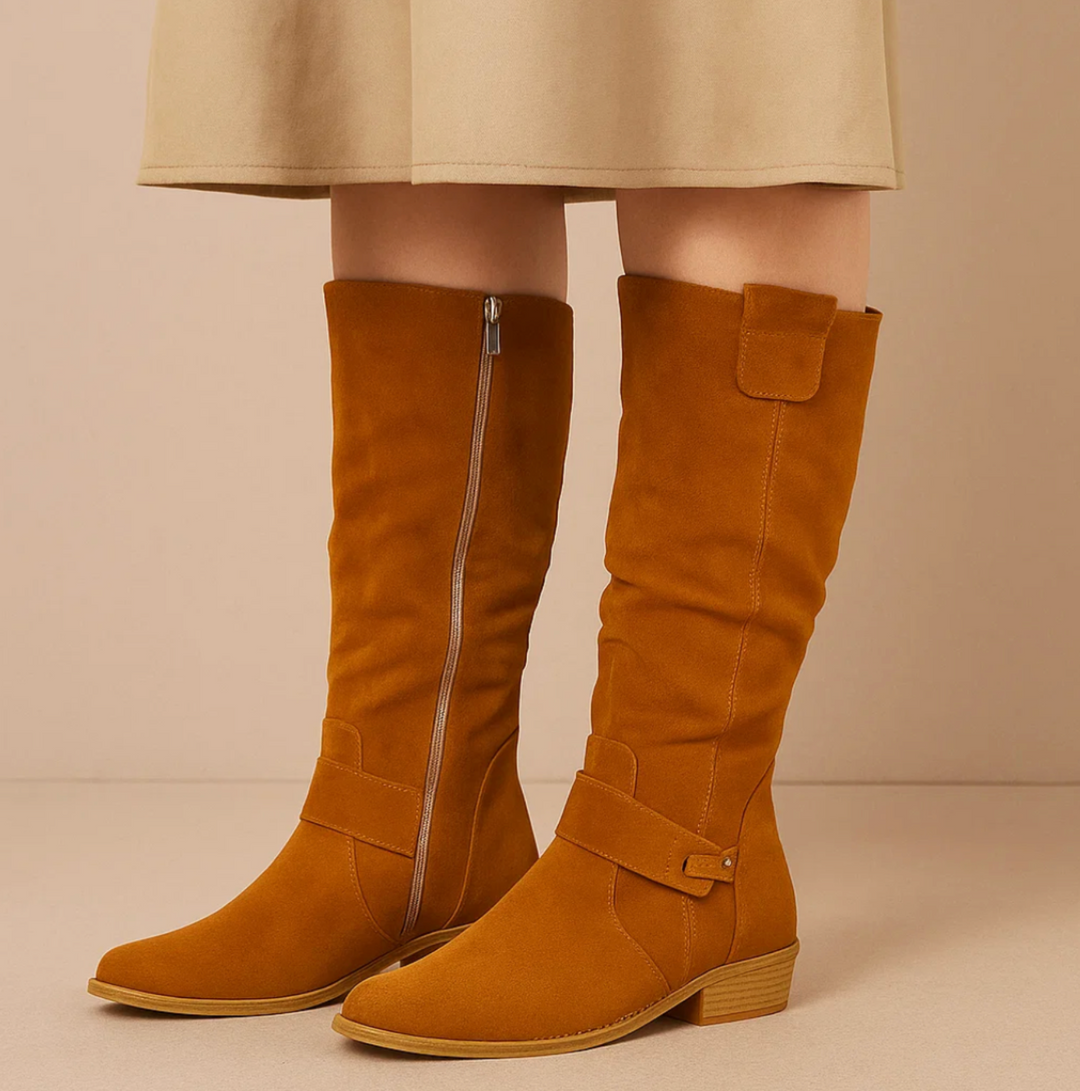 Rêverie Paris | Bottes en daim élégantes