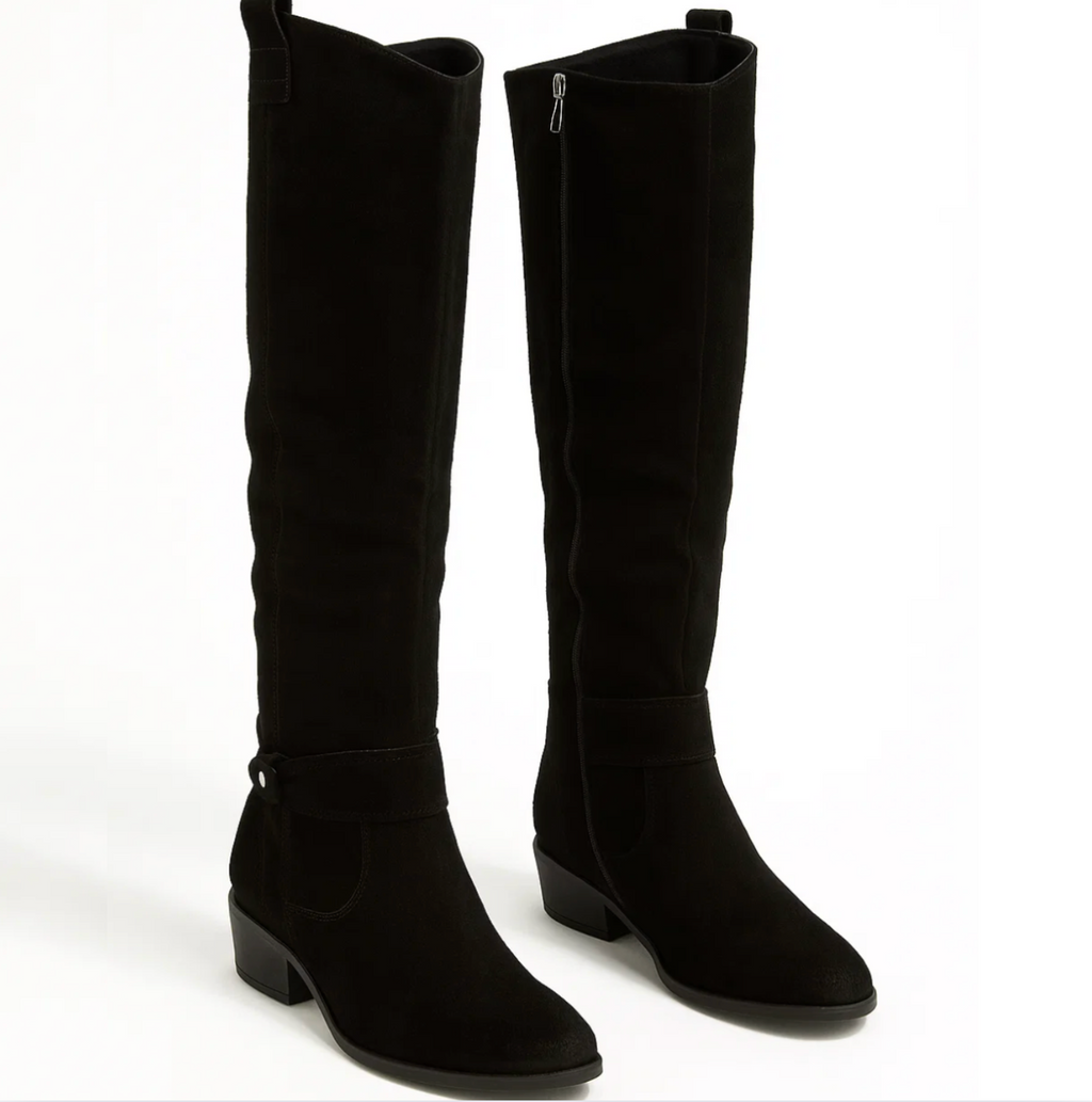 Rêverie Paris | Bottes en daim élégantes