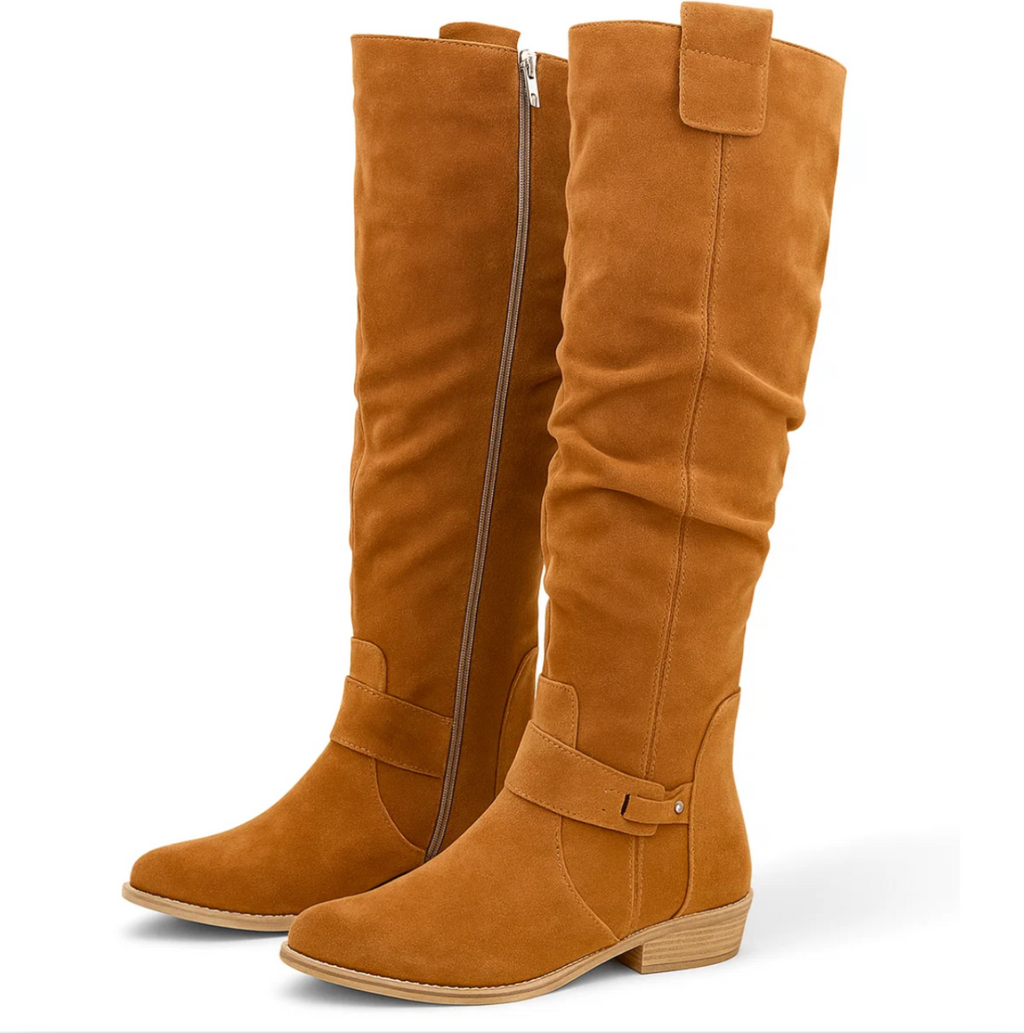 Rêverie Paris | Bottes en daim élégantes