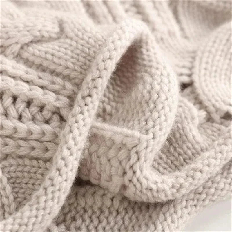 Germaine™ | Pull à col roulé torsadé