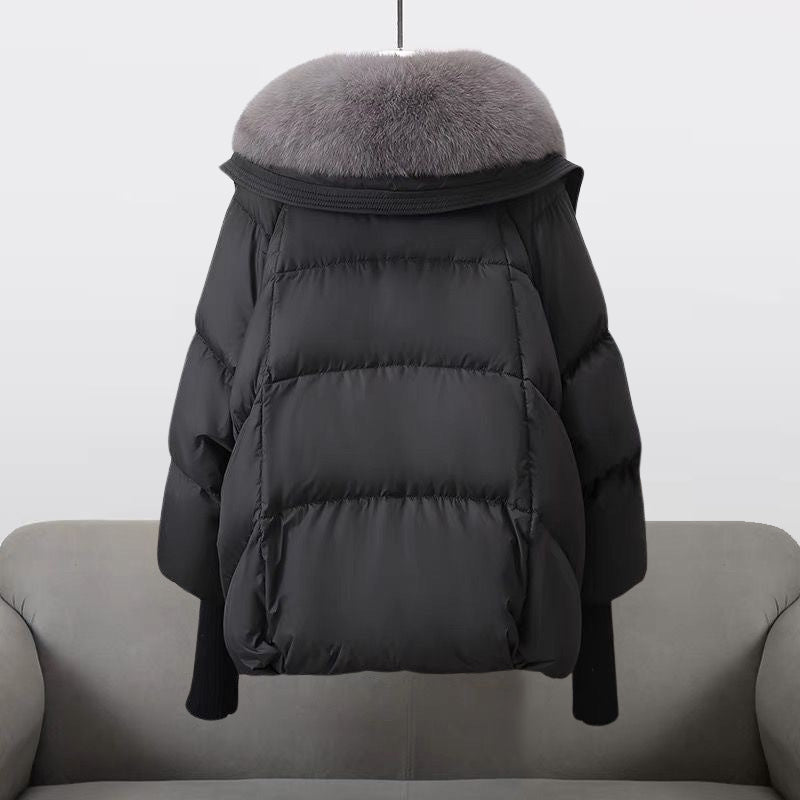 Lorance™| Manteau Luxe à Col en Fourrure