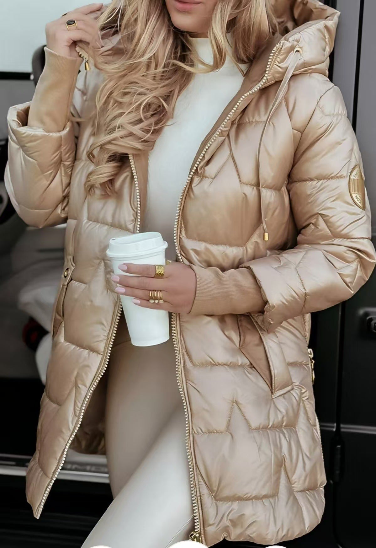 Rêverie Paris  | Veste à capuche intemporelle