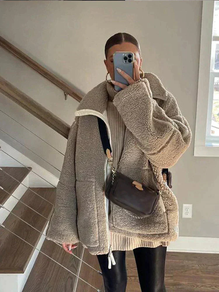 Geneviève™ | Veste Teddyfleece