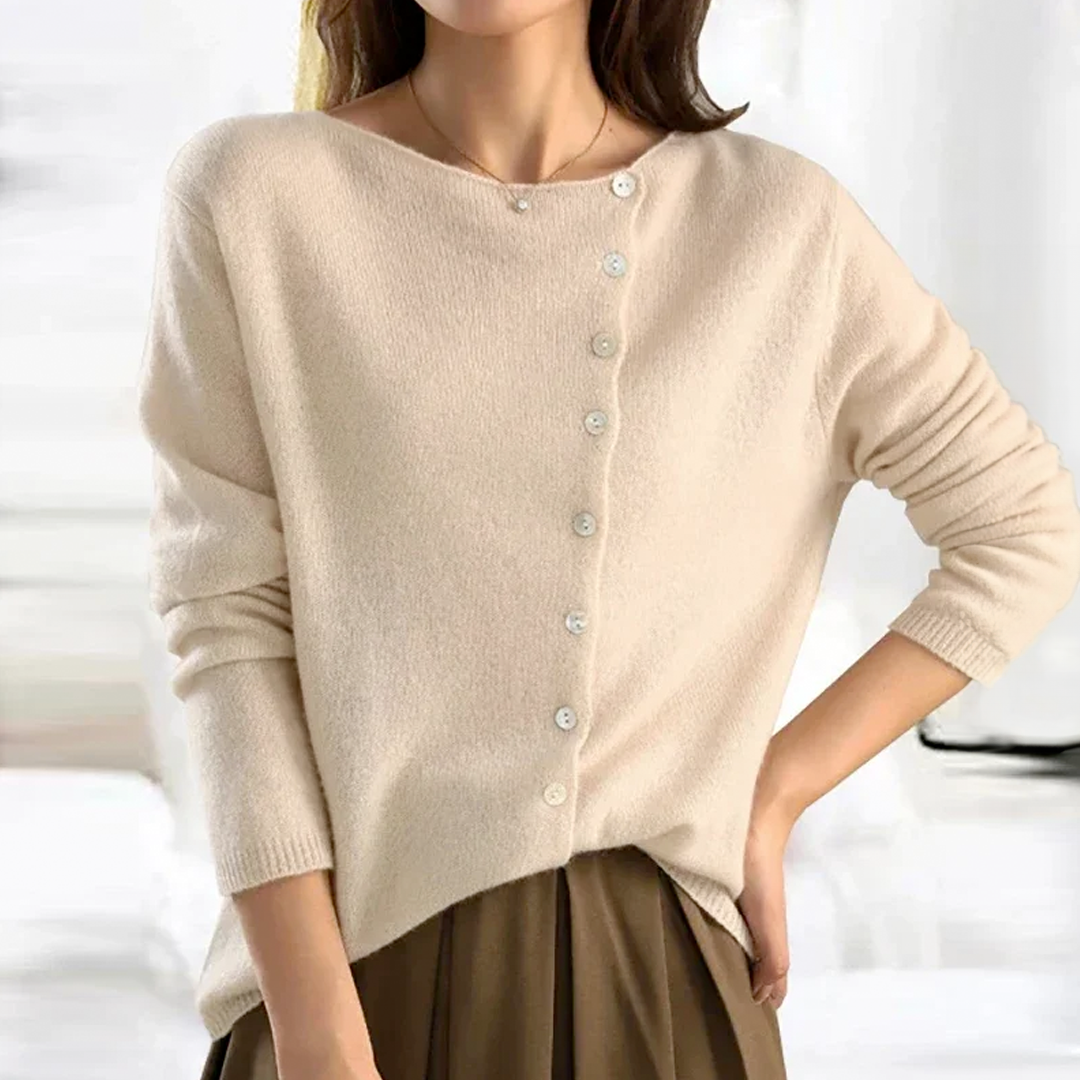 Lorance™ | Cardigan classique en maille boutonnée
